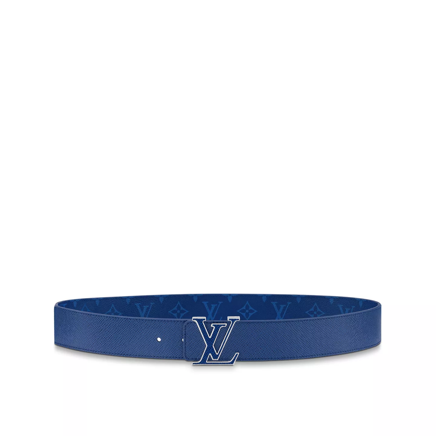 Cheap Louis Vuitton M0159U Blue LV Initiales 40mm Reversible Belt 0112