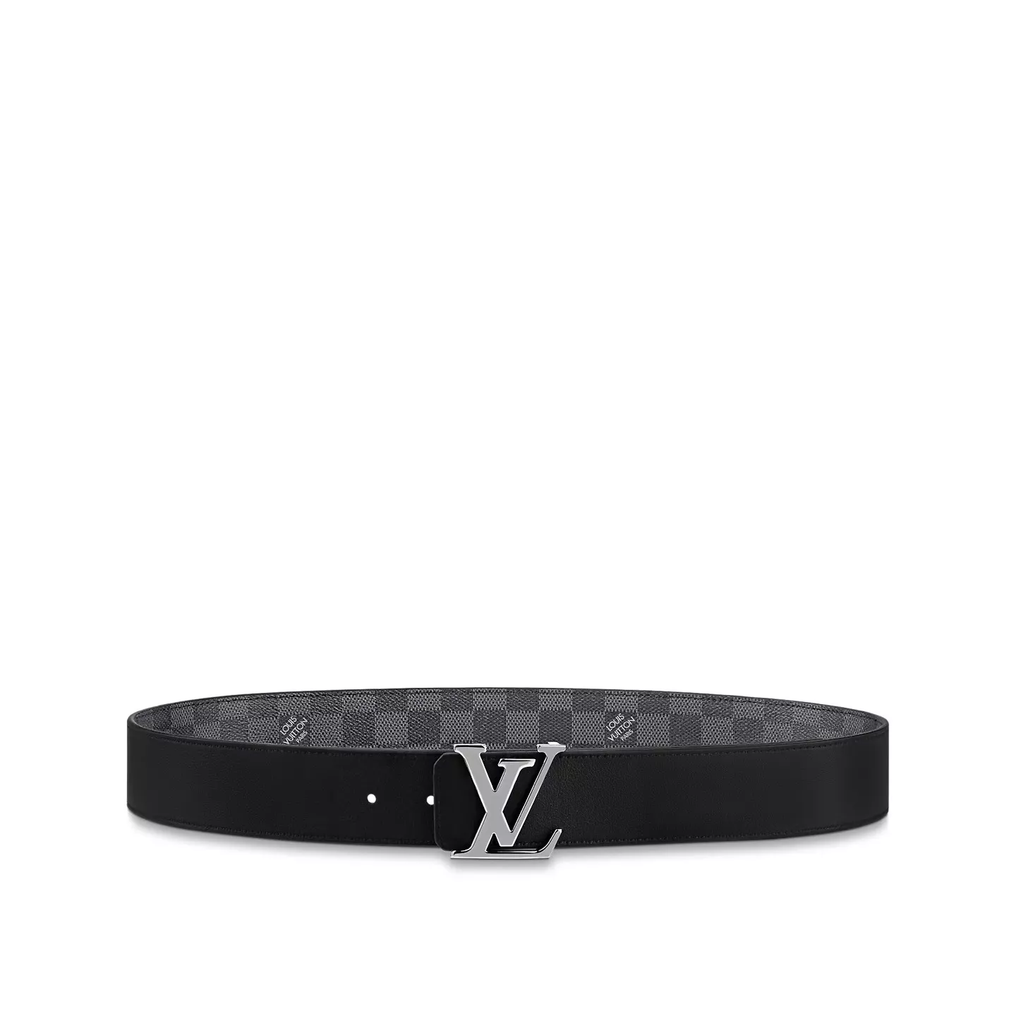 Cheap Louis Vuitton M0213U Graphite LV Initiales 40mm Reversible Belt 0112