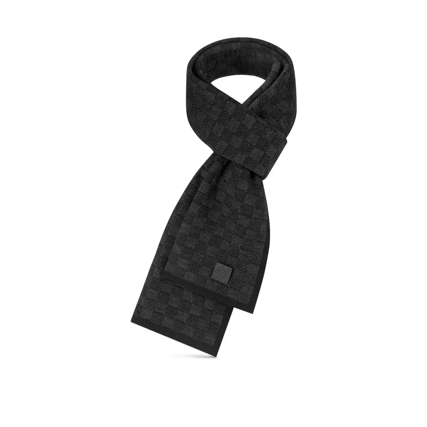 Cheap Louis Vuitton Anthracite M77988 Néo Petit Damier Scarf 0131