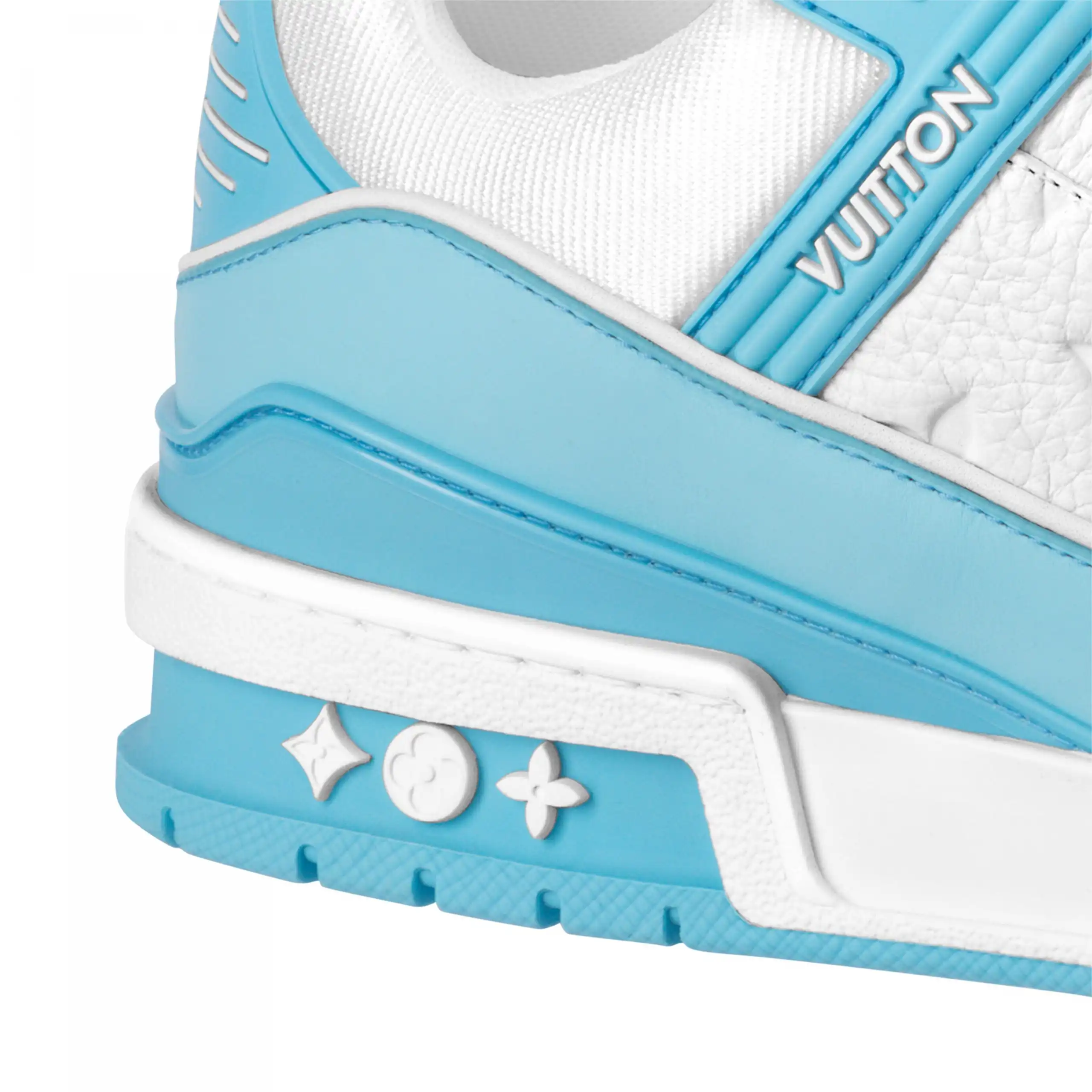 Cheap Louis Vuitton Trainer Sneaker Sky Blue 1ABOFM 0126