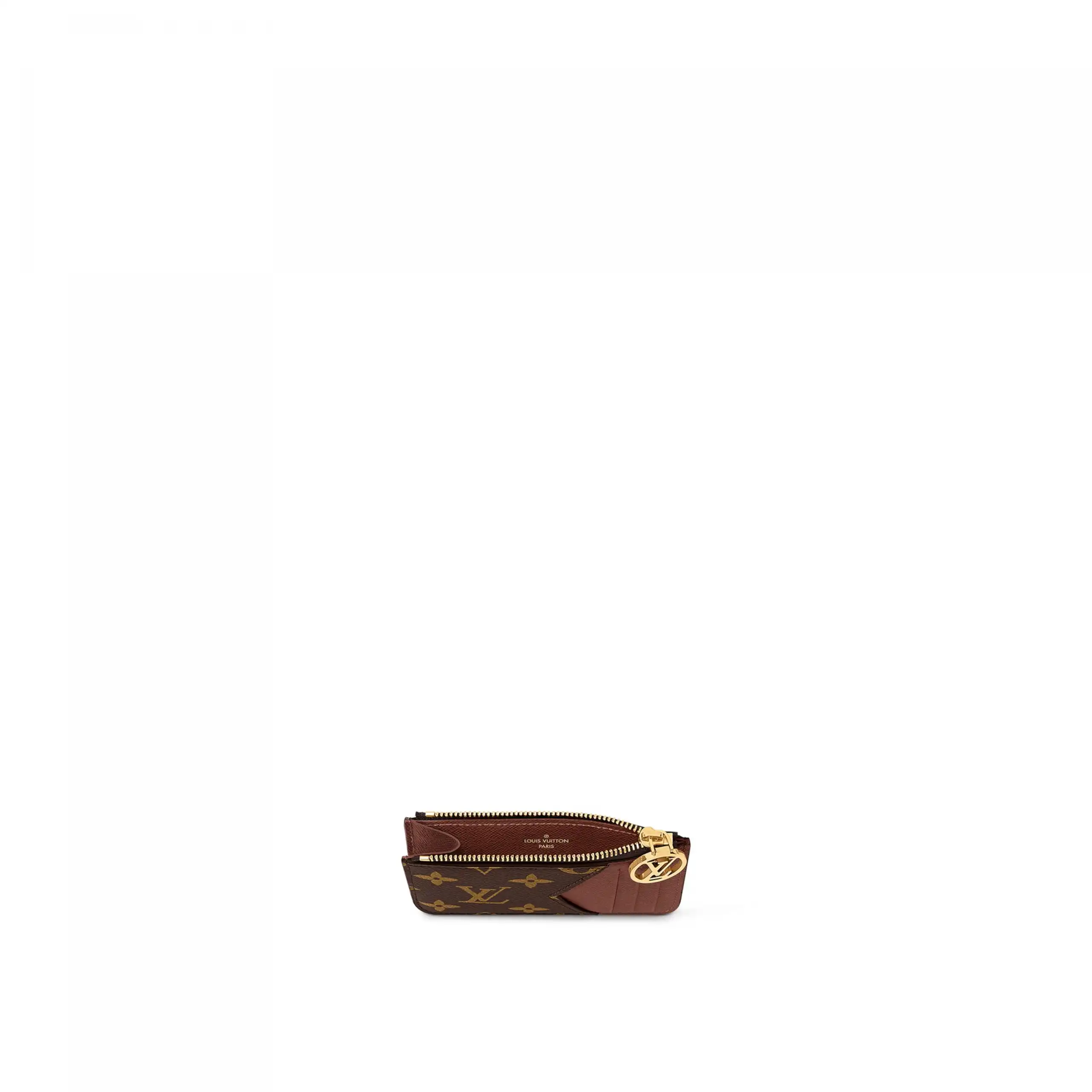 Cheap Louis Vuitton M81880 Romy Card Holder Armagnac Brown 0125