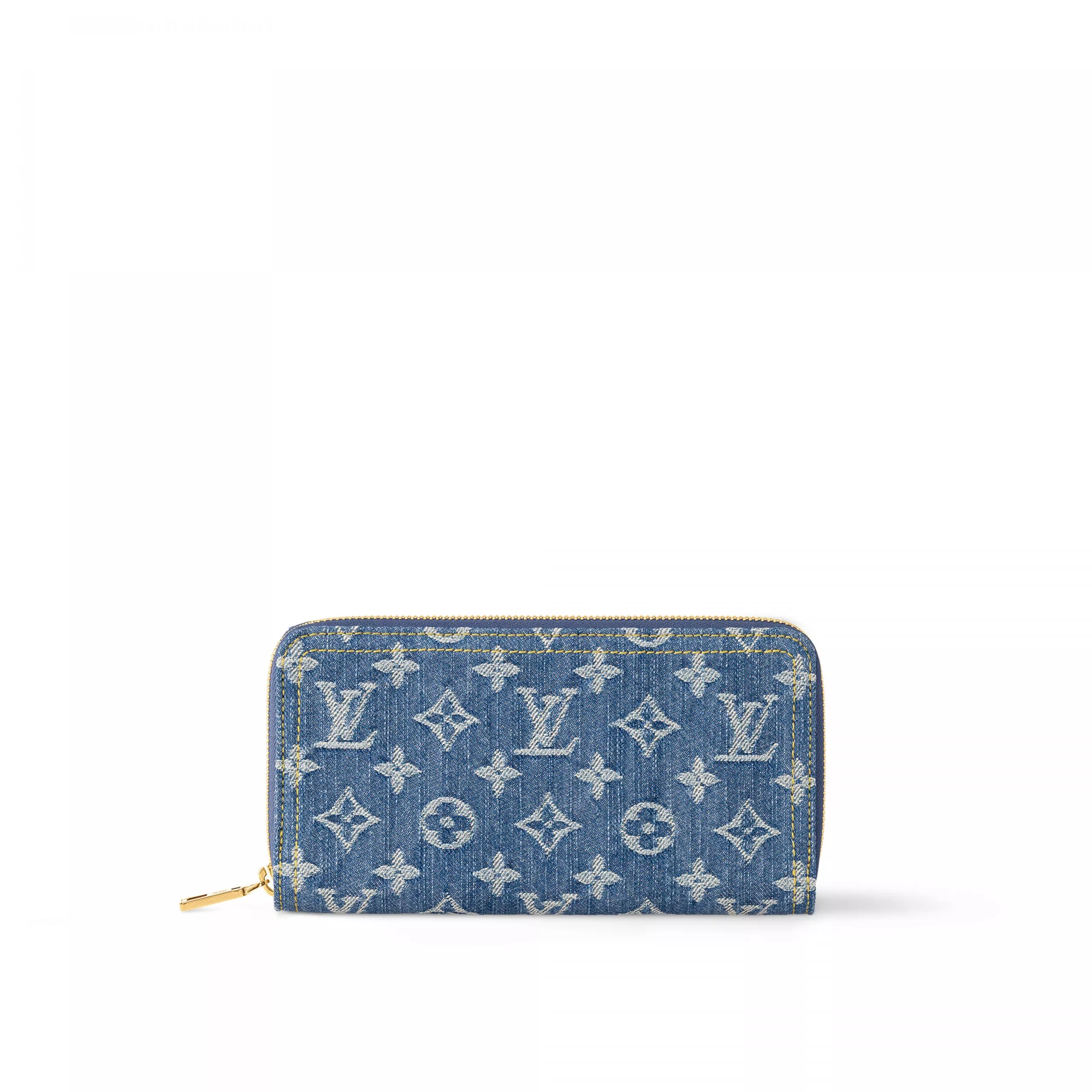 Louis Vuitton M82958 Zippy Wallet Denim Blue 0114