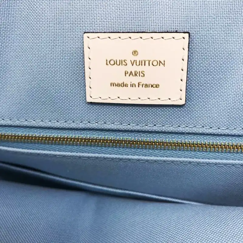 Cheap Louis Vuitton M44720 Monogram Giant Onthego Capri Blue Coated Canvas To 0129