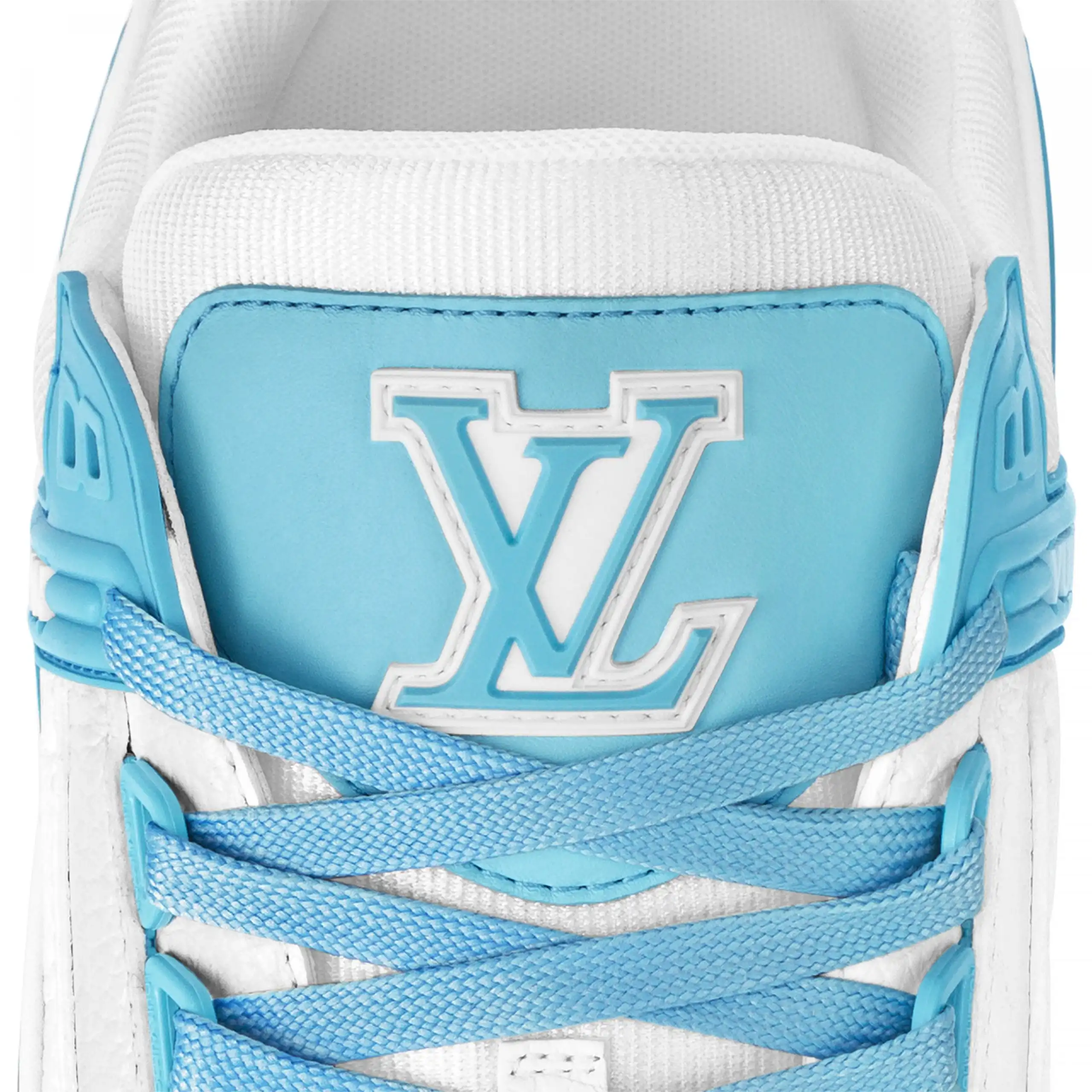 Cheap Louis Vuitton Trainer Sneaker Sky Blue 1ABOFM 0126