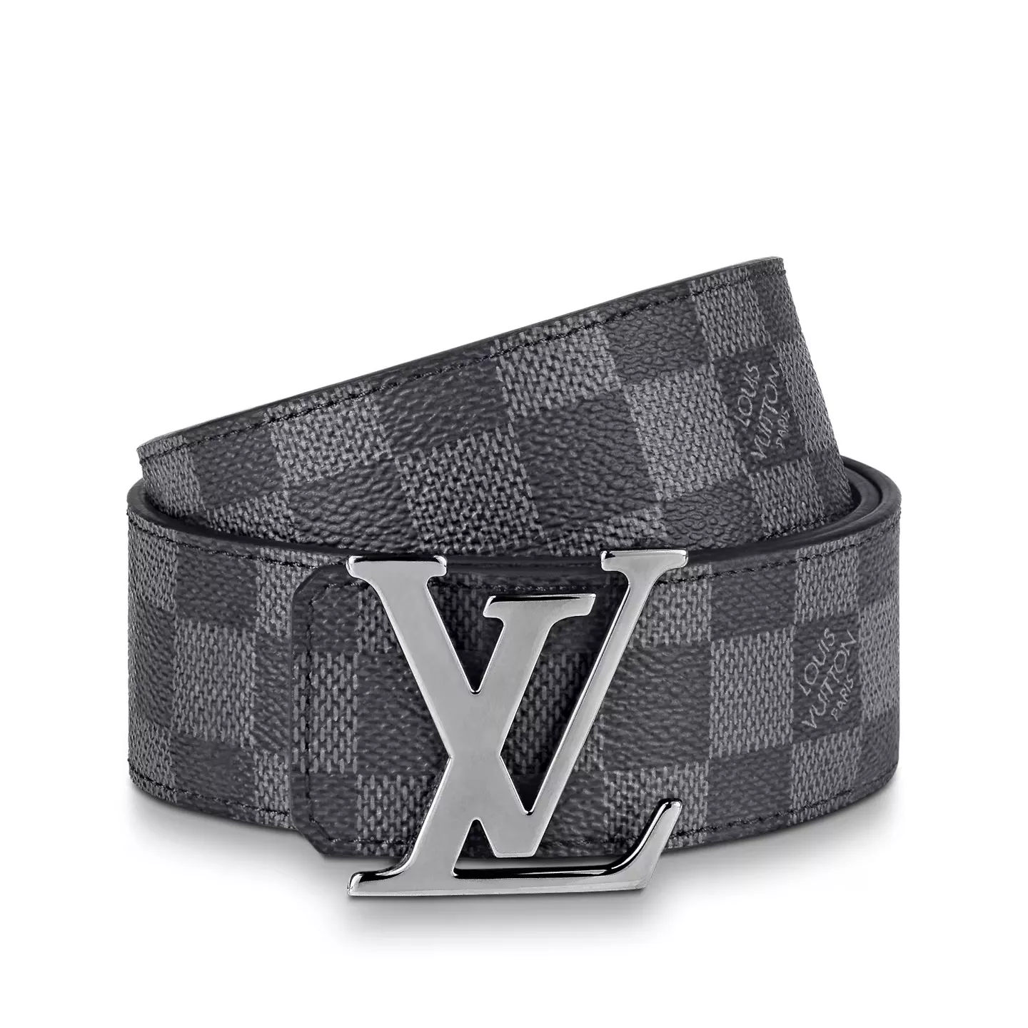 Cheap Louis Vuitton M0213U Graphite LV Initiales 40mm Reversible Belt 0112