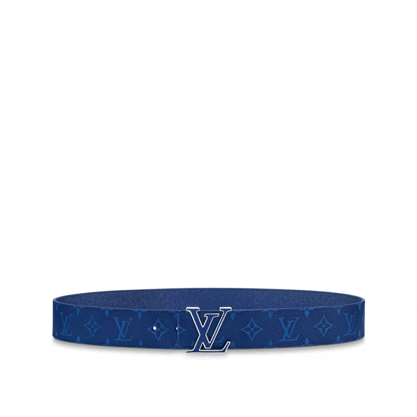 Louis Vuitton M0159U Blue LV Initiales 40mm Reversible Belt 0113