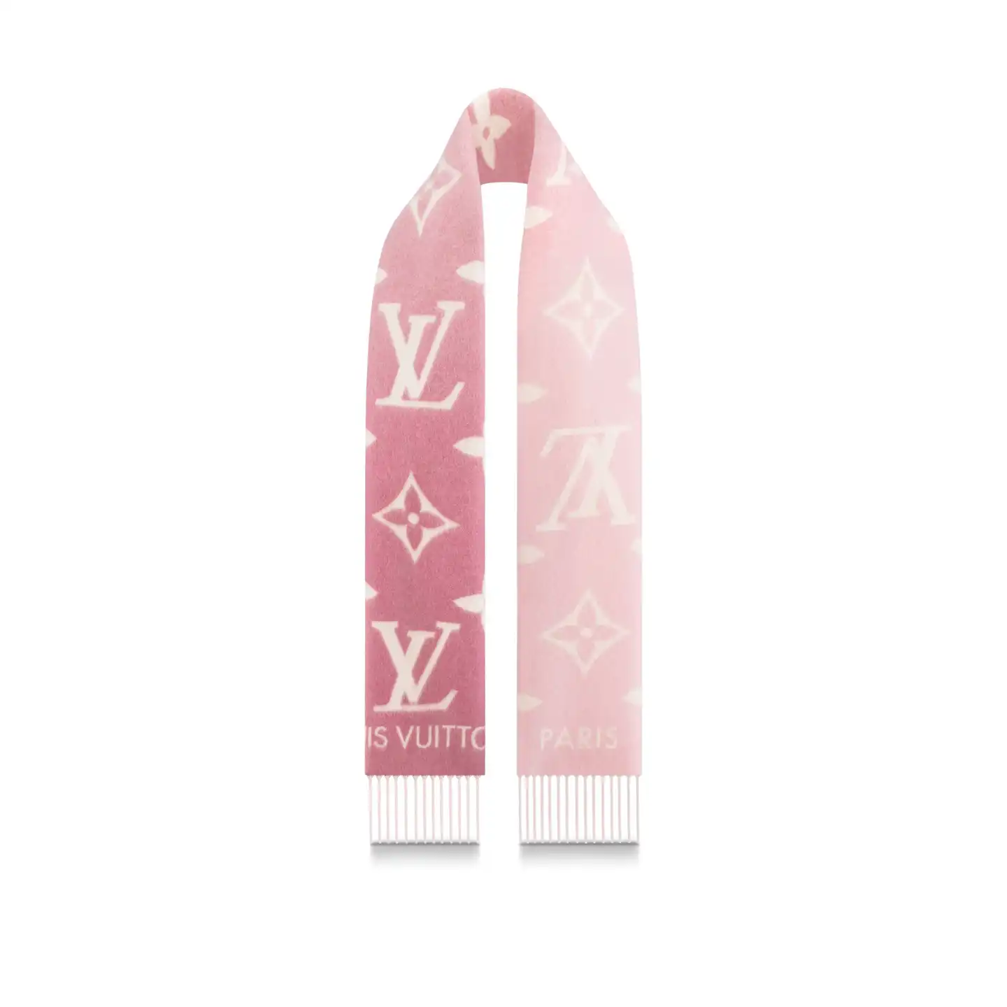 Cheap Louis Vuitton Light Pink M77375 Reykjavik Gradient Scarf 0131