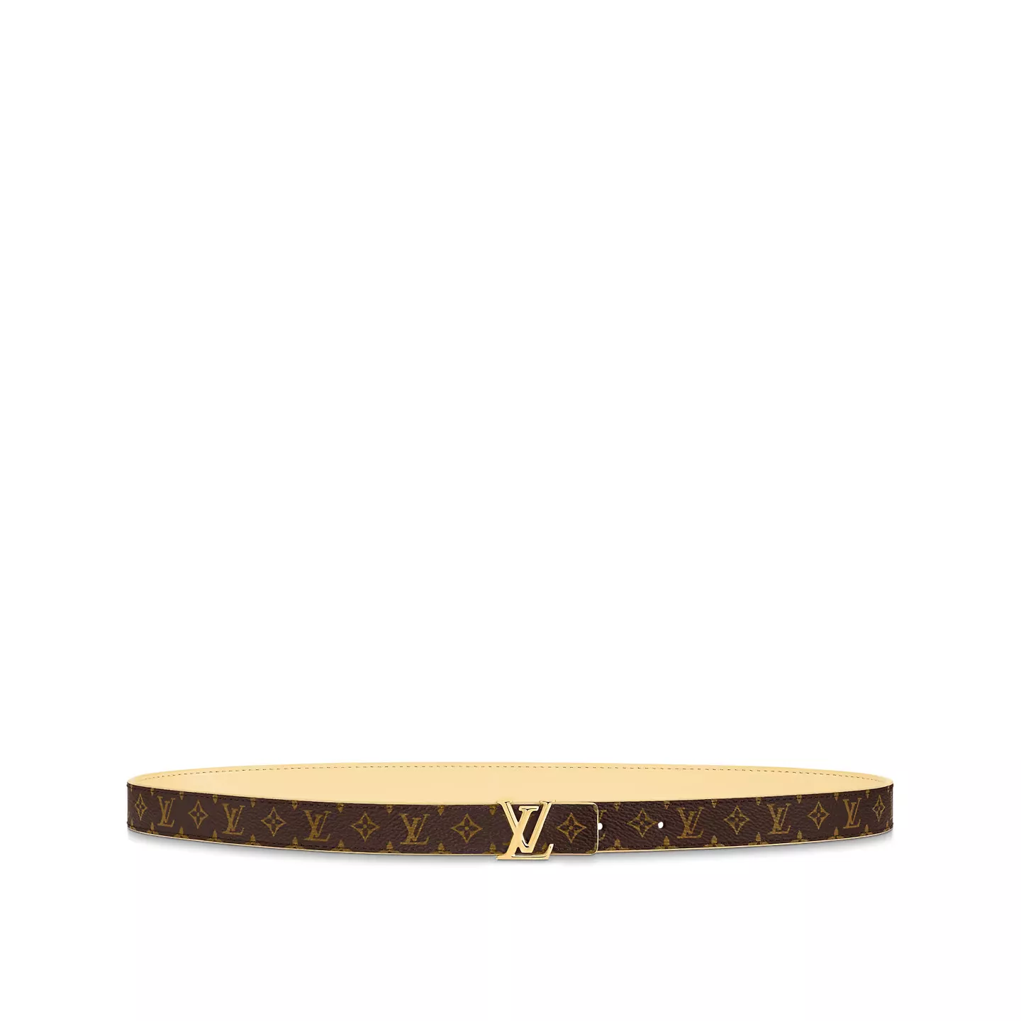 Louis Vuitton M0702X Yellow LV Iconic 20mm Reversible Belt 0113