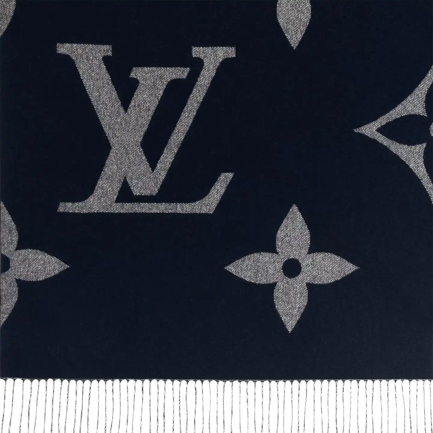 Cheap Louis Vuitton Navy M77950 MNG Giant Scarf 0131