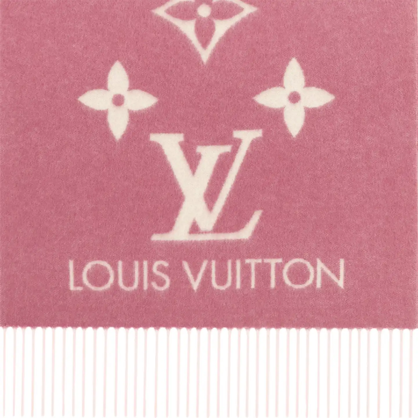 Cheap Louis Vuitton Light Pink M77375 Reykjavik Gradient Scarf 0131