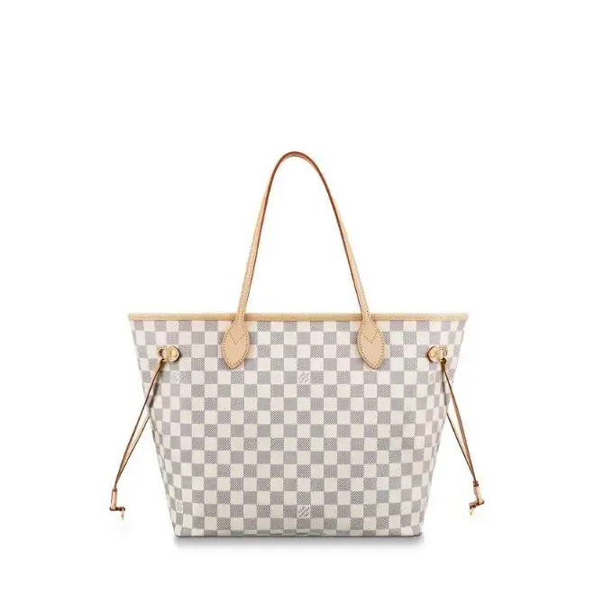 Cheap Rose N41605 Louis Vuitton Ballerine Azur Neverfull Damier MM Canvas 0304