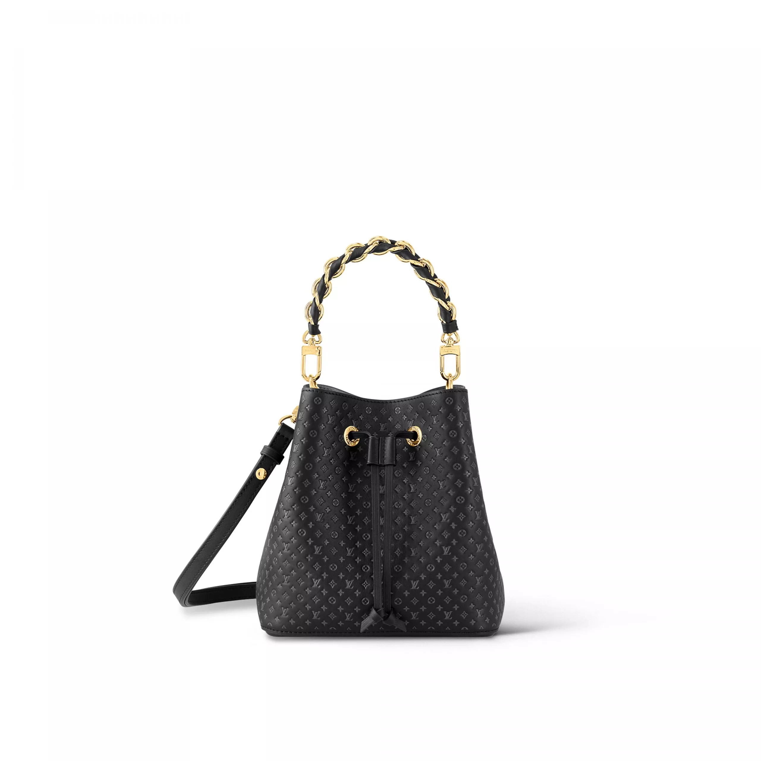 Cheap Louis Vuitton M22598 Calfskin Black Néonoé BB 0118