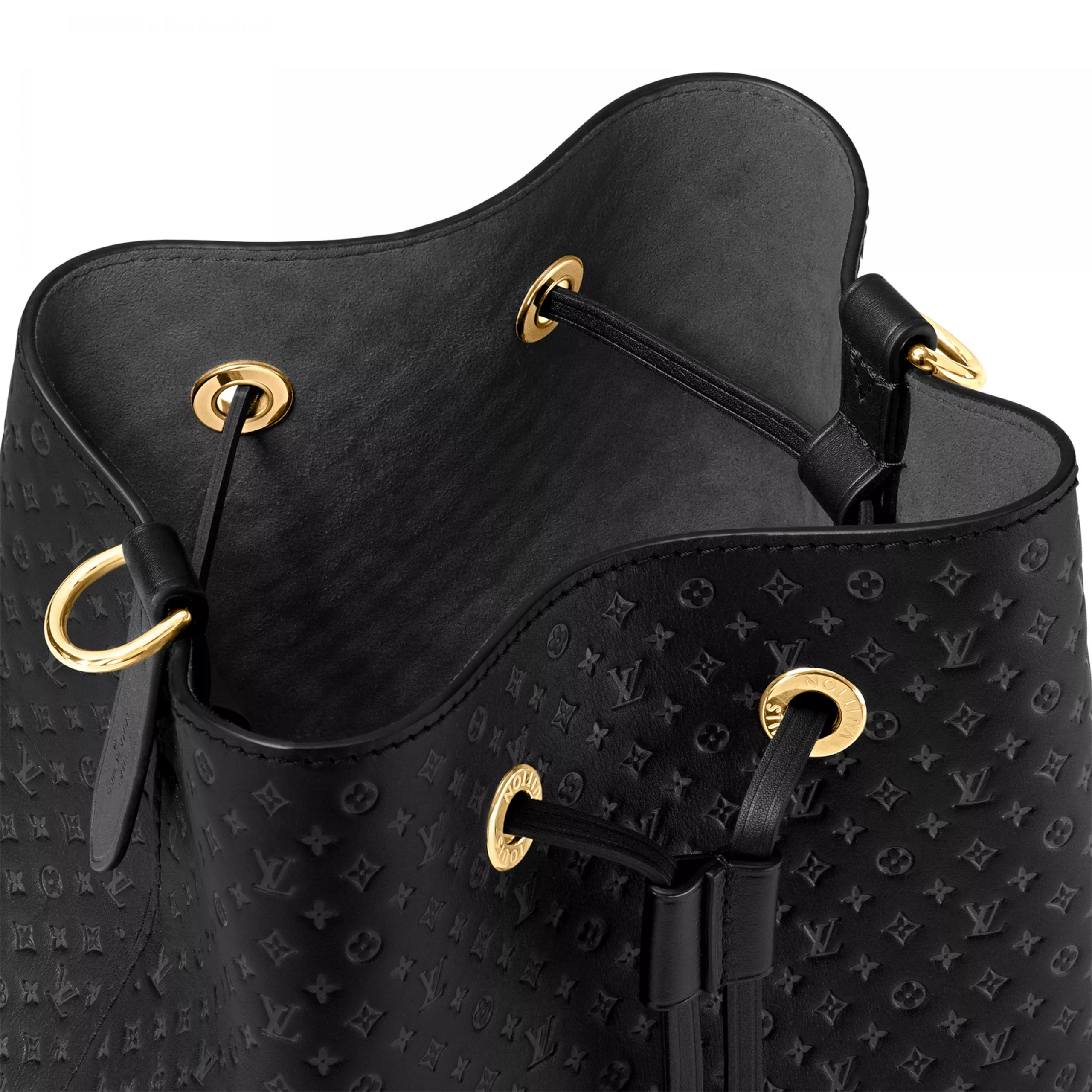 Cheap Louis Vuitton M22598 Calfskin Black Néonoé BB 0118