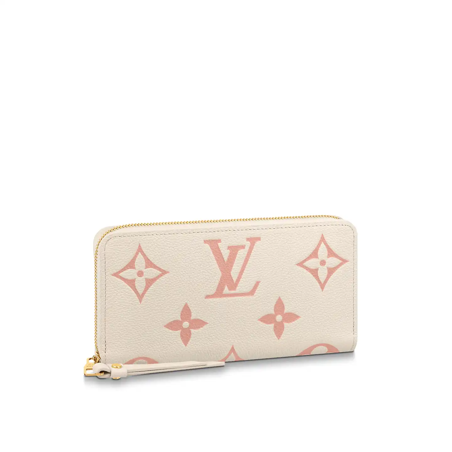 Cheap Louis Vuitton Crème   Rose Trianon M81914 Zippy Wallet 0204