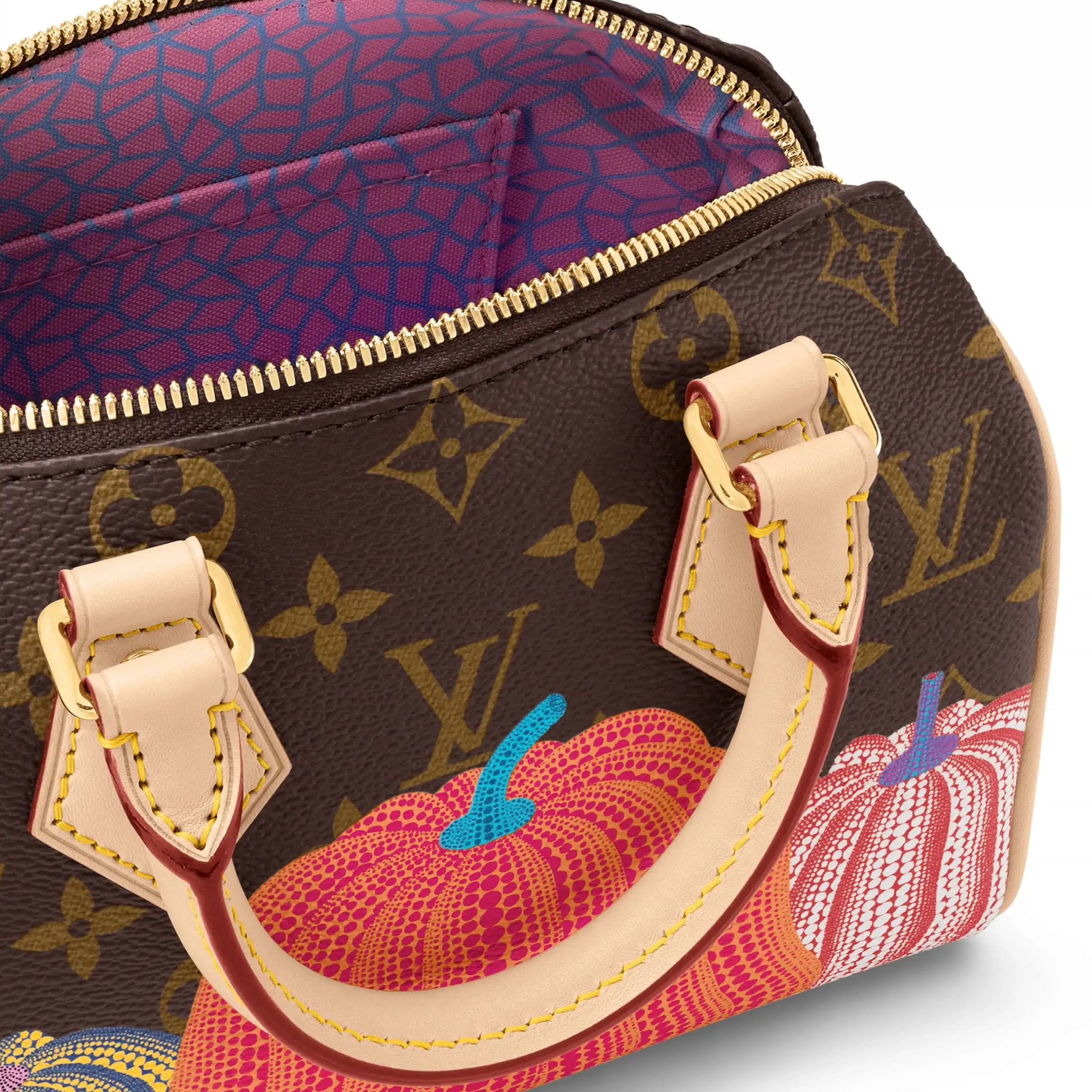 Cheap M46469 20 print Vuitton Pumpkin Louis YK Speedy x Bandoulière LV 0216