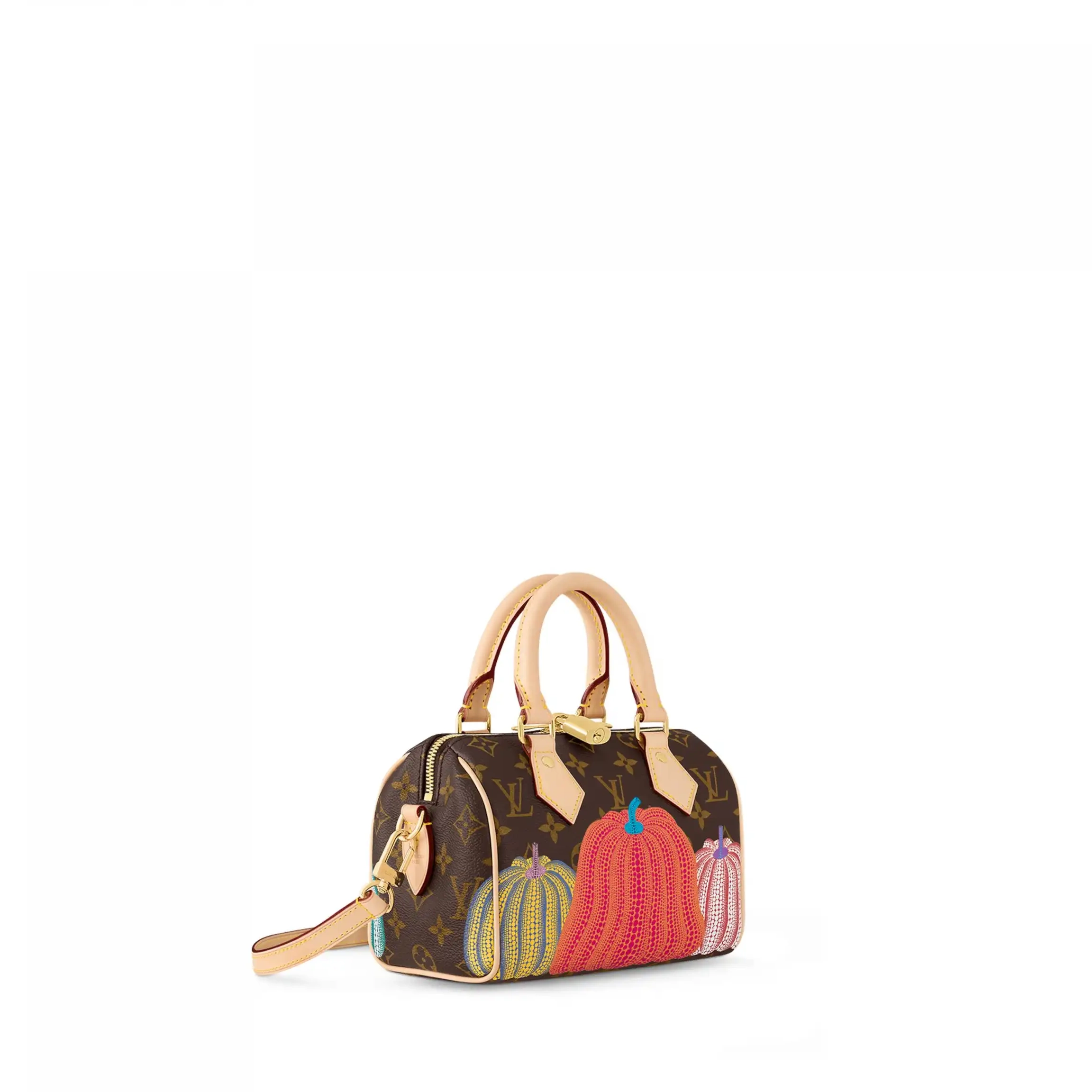 Cheap M46469 YK Speedy Vuitton Pumpkin print Bandoulière 20 x LV Louis 0219