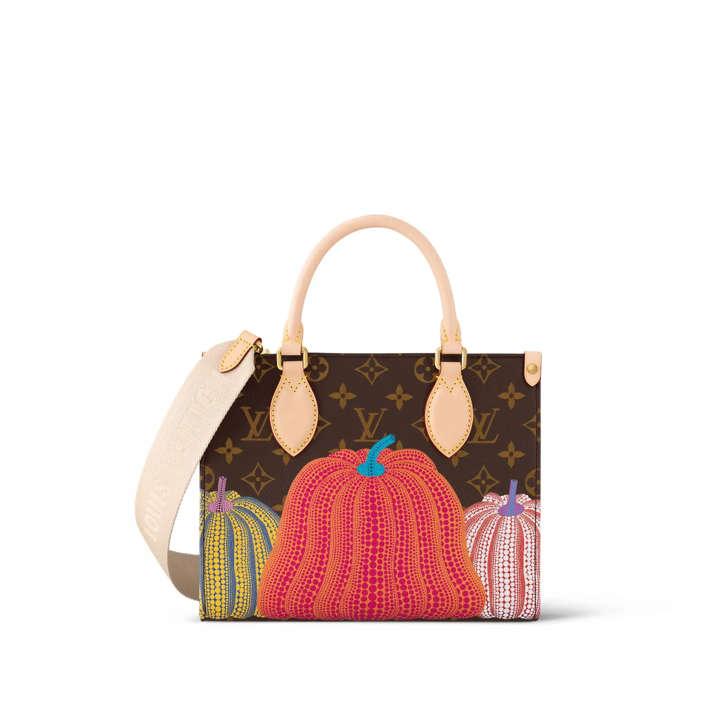 Cheap x Louis LV OnTheGo print Vuitton Pumpkin M46467 PM YK 0209