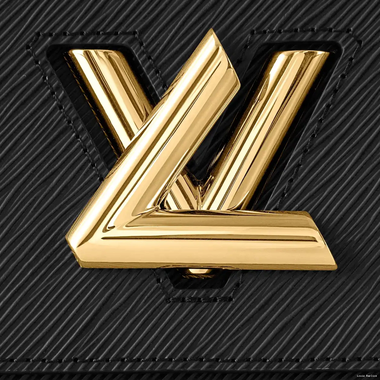 Cheap Louis Vuitton MM Twist M21113 Black 0215