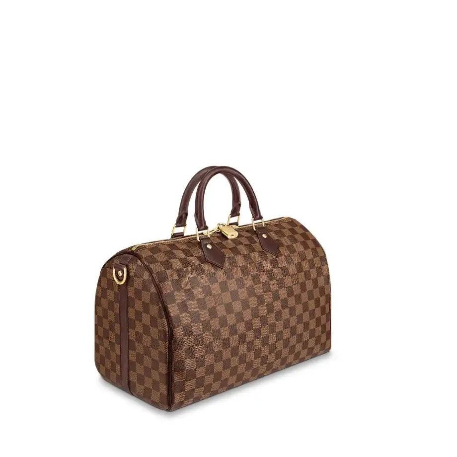 Cheap Ebene N41366 Speedy Bandouliere 35 Damier Canvas Vuitton Louis 0214