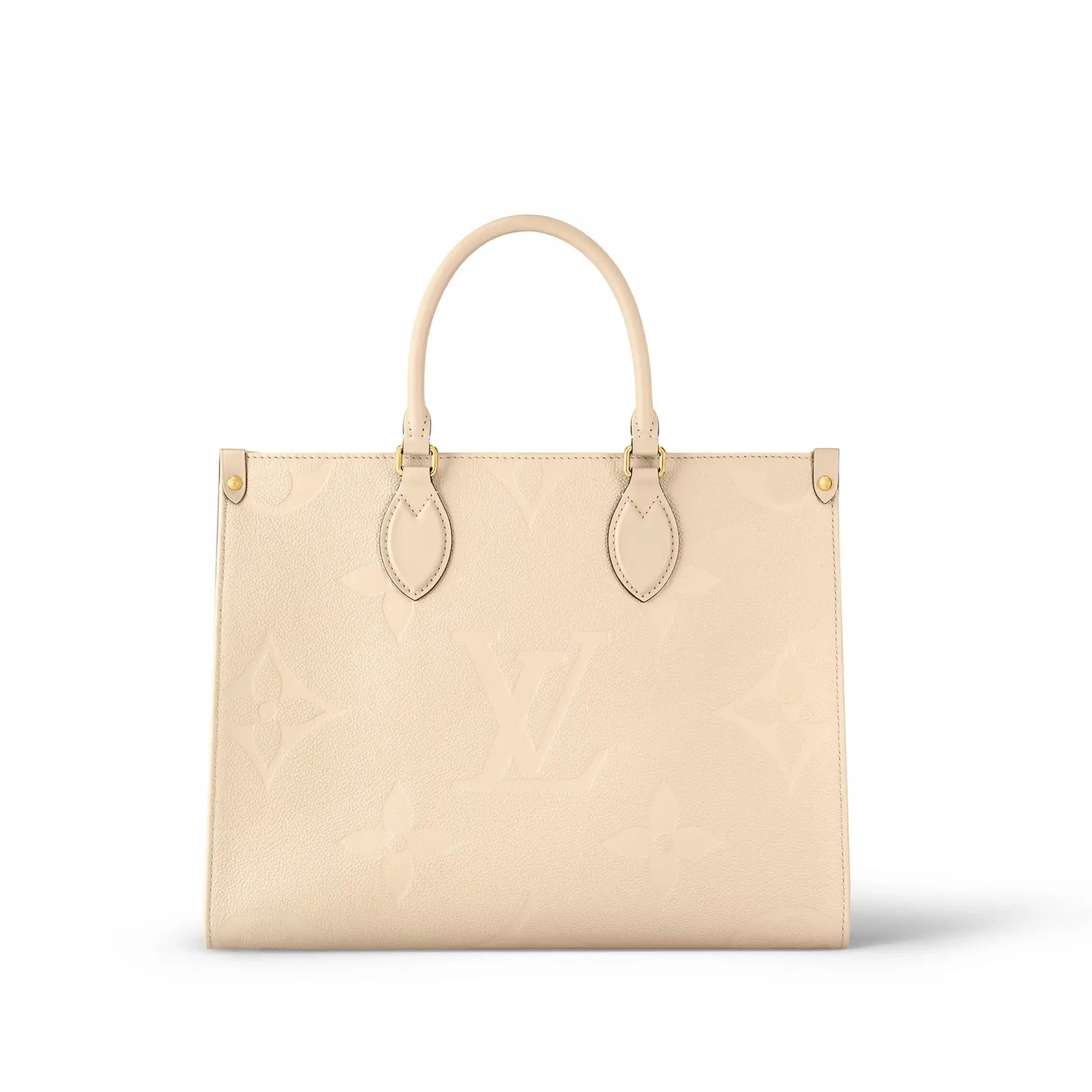 Cheap Vuitton MM OnTheGo M46531 Beige Crème Louis 0224