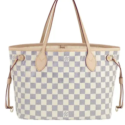 Cheap Shoulder Neverfull Bag Louis Azur Damier PM Canvas N51110 Vuitton 0220