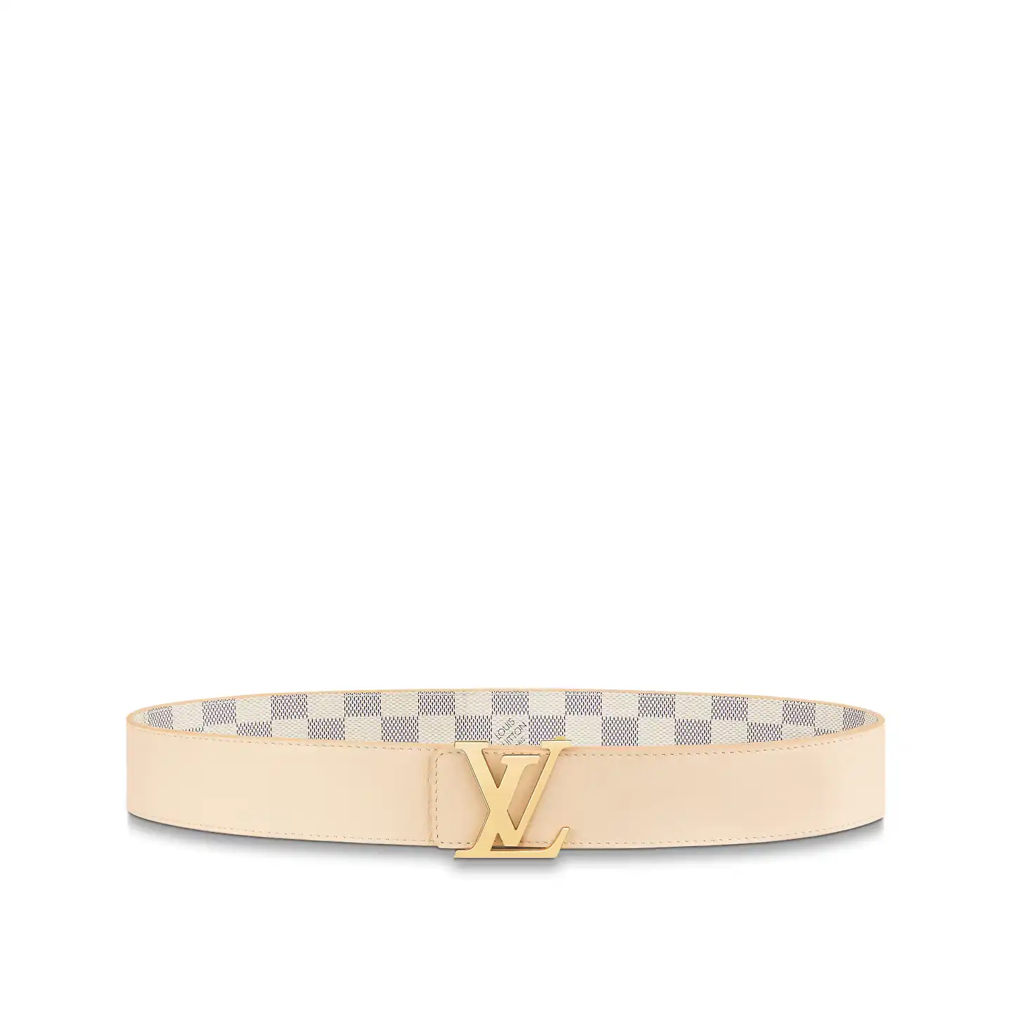 Cheap Louis Vuitton M0569S Damier azur LV Initiales 40mm Reversible Belt 0205