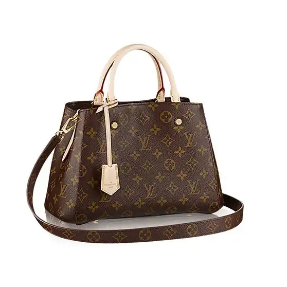 Cheap Vuitton Louis M41055 Bag Tote Montaigne Monogram Canvas BB 0215