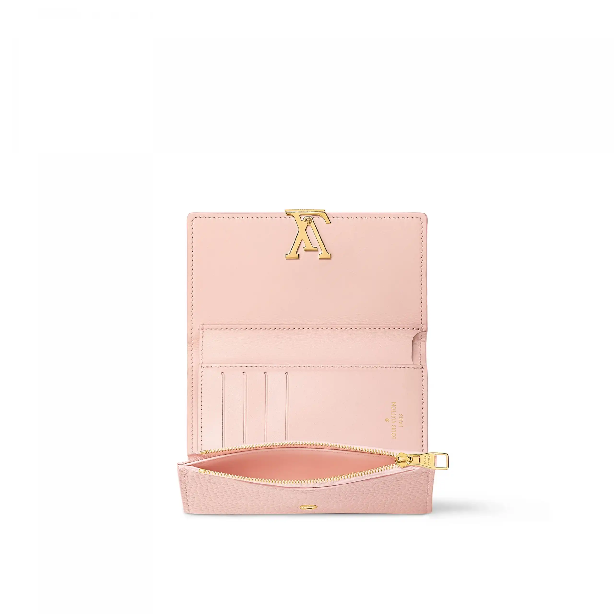 Cheap Louis Vuitton M82361 Capucines Compact Wallet Rose Jasmine 0206