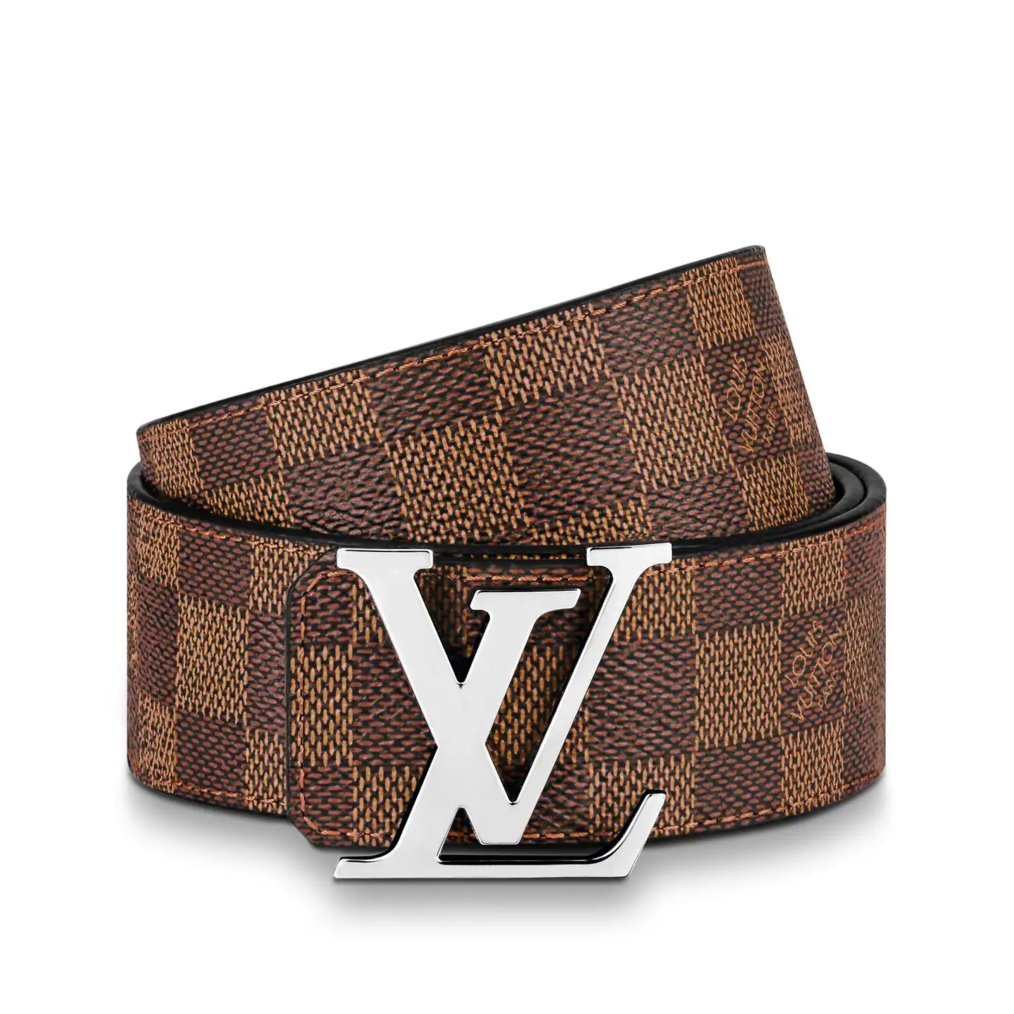 Cheap Louis Vuitton M0212U Brown LV Initiales 40mm Reversible Belt 0205