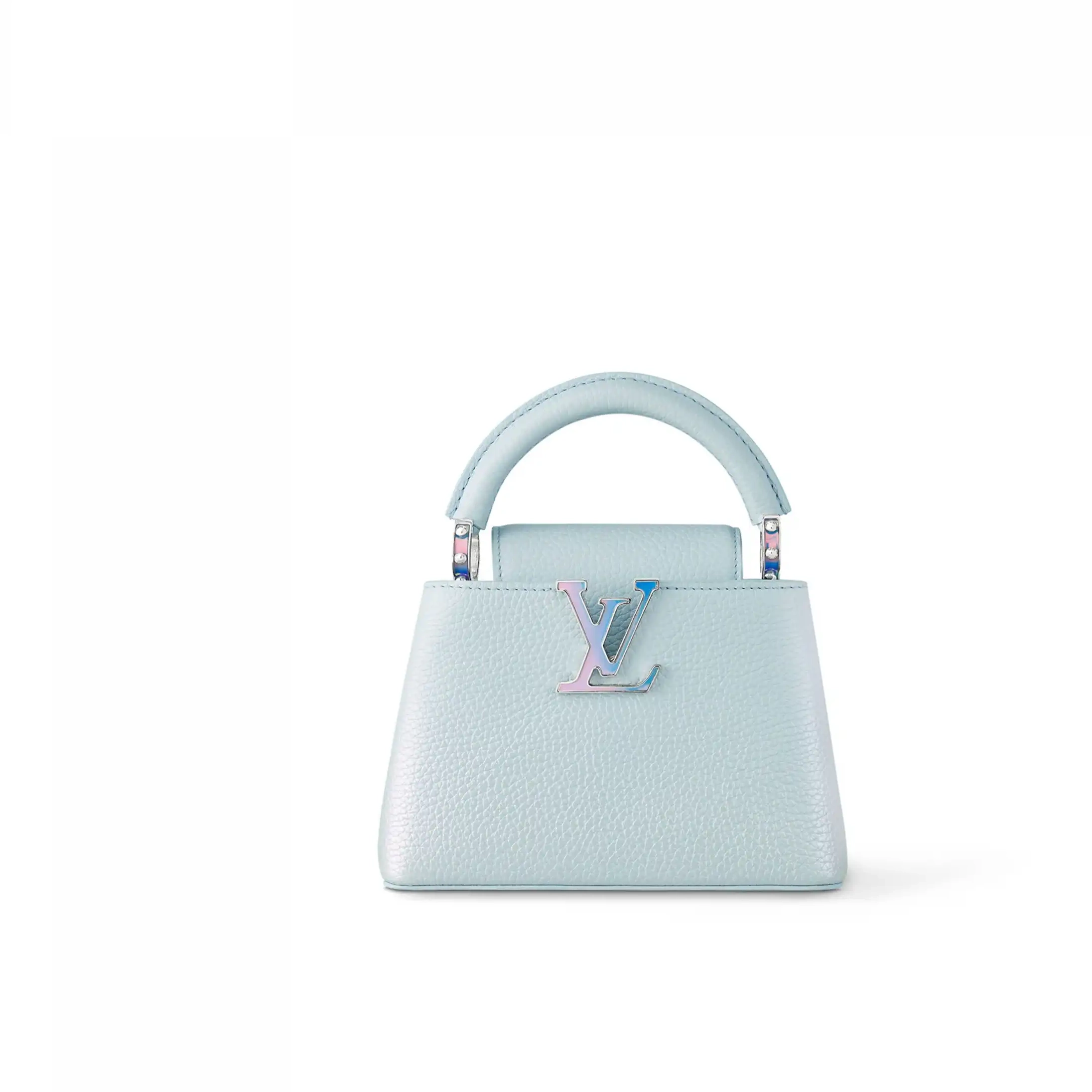 Cheap LV Capucines Vuitton Mini Blue Glacier M23289 SKI Louis 0224