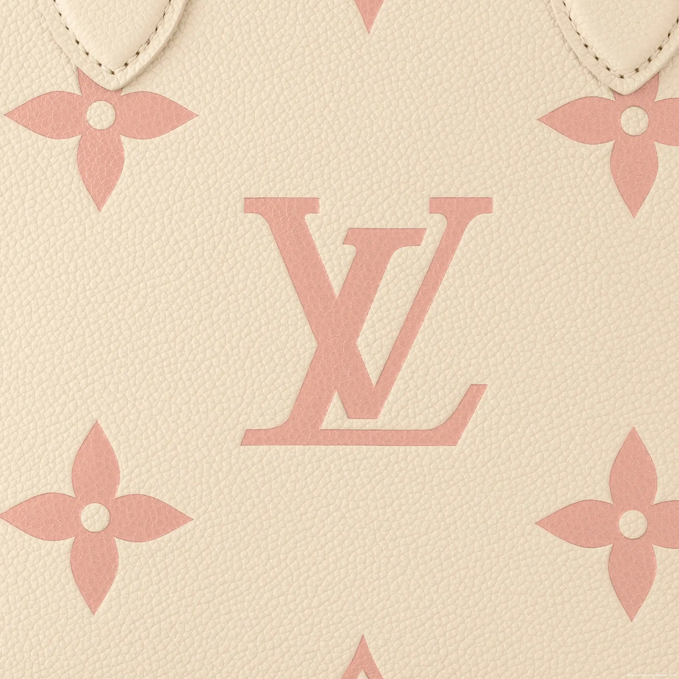 Cheap M21575 Vuitton Trianon Louis MM OnTheGo Rose Crème 0220