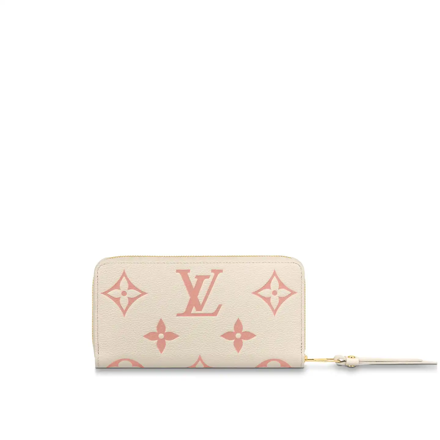 Cheap Louis Vuitton Crème   Rose Trianon M81914 Zippy Wallet 0204