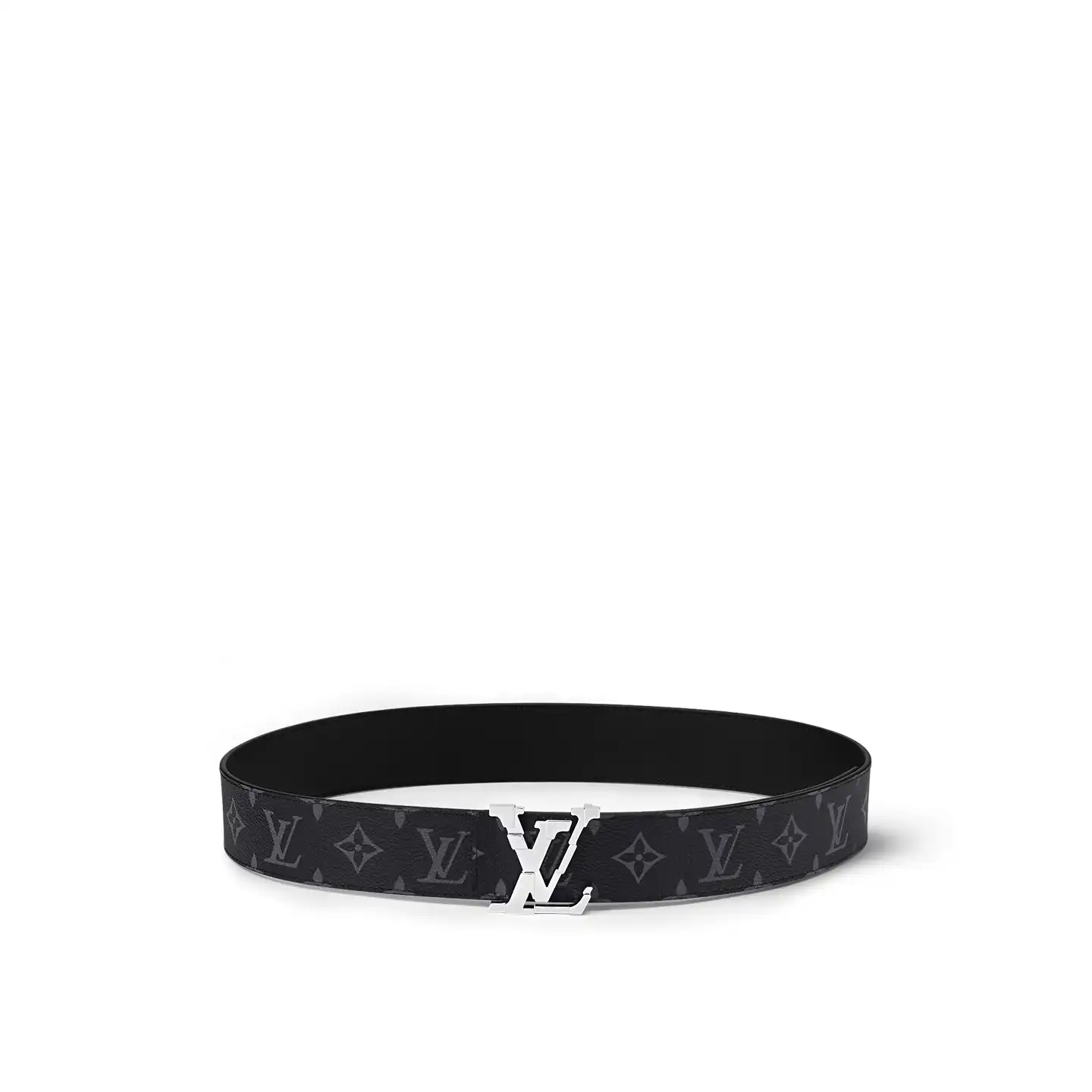 Cheap Louis Vuitton M8346U Monogram Eclipse LV Pixel 40mm Reversible Belt 0202