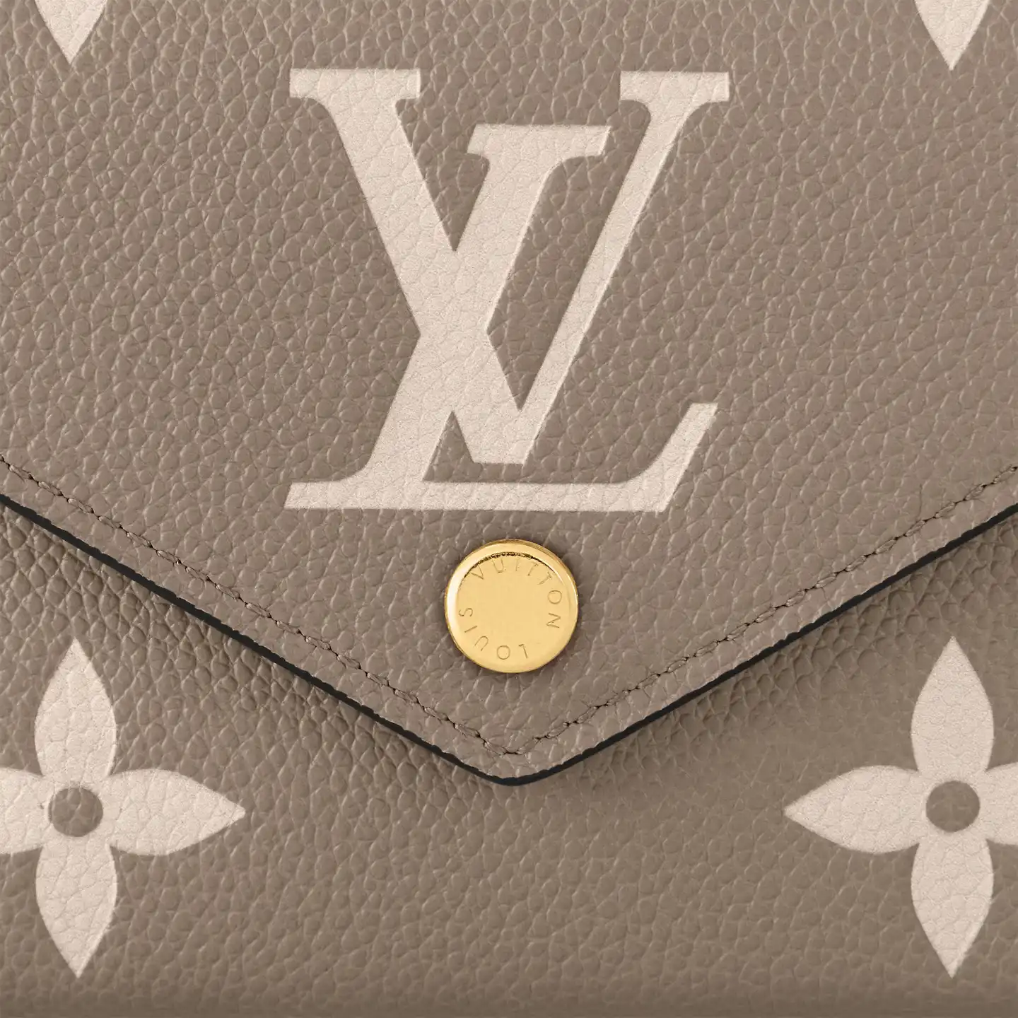 Cheap Louis Vuitton Dove Cream M81861 Victorine Wallet 0203