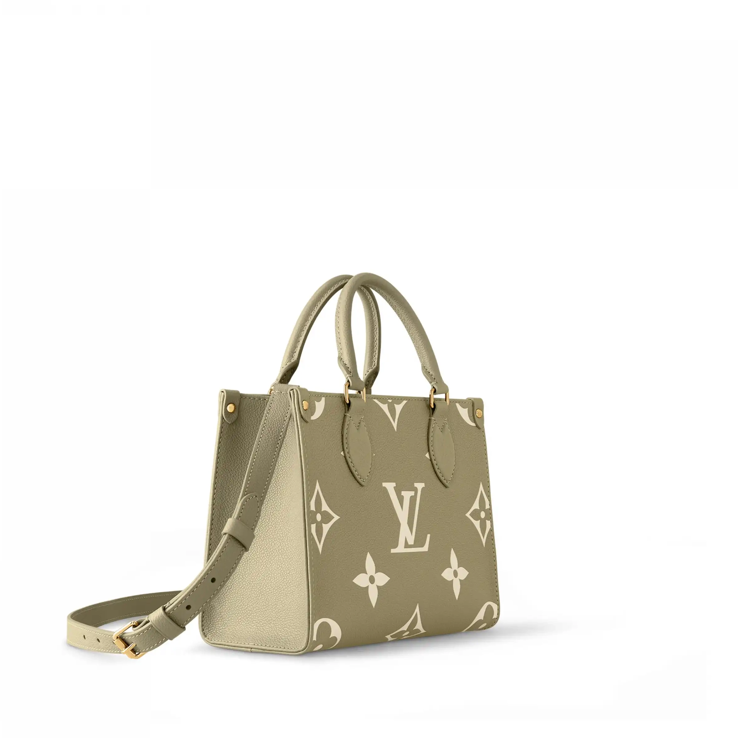 Cheap Louis Cream M46647 Vuitton PM OnTheGo Khaki 0208