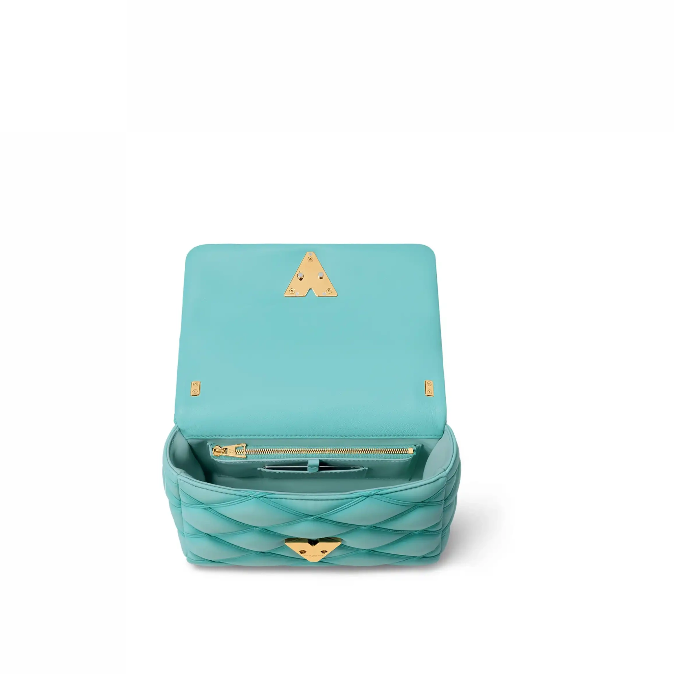 Cheap Turquoise Louis Vuitton MM GO-14 M24185 Lagoon 0215