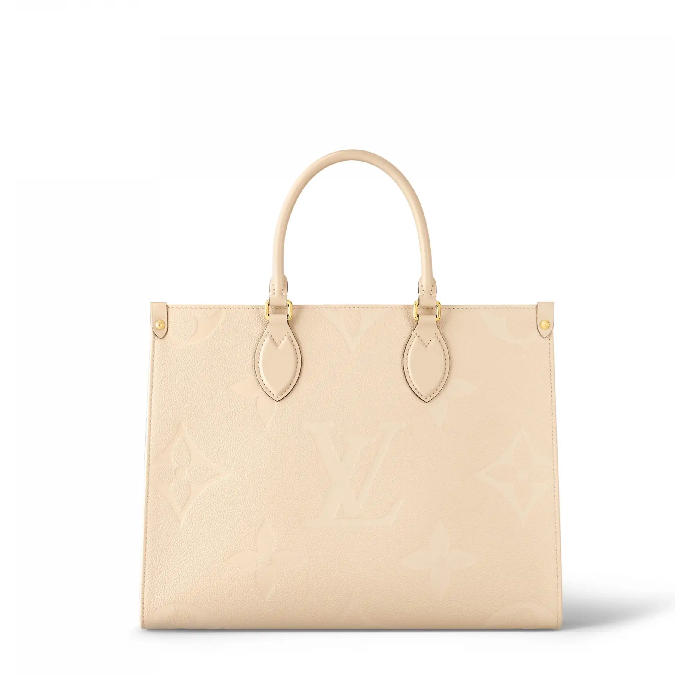 Cheap Vuitton MM OnTheGo M46531 Beige Crème Louis 0224